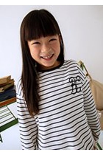 MAYORAL T-Shirt-Striped Long Sleeve