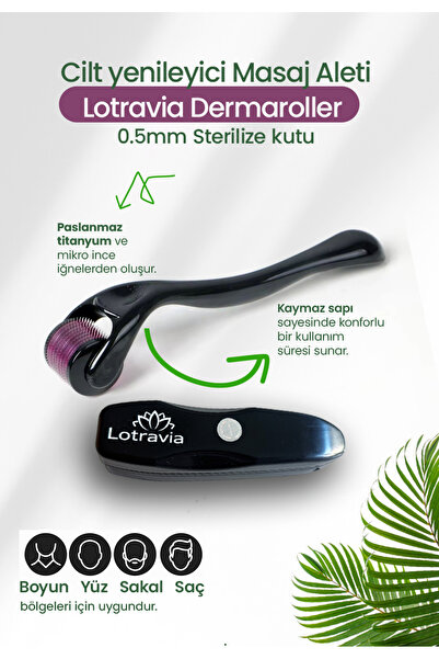 Lotravia DERMAROLLER KUTULU 0.5MM