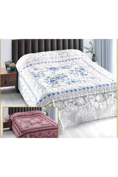 Sarar Double Blanket - 4 kg - Blue