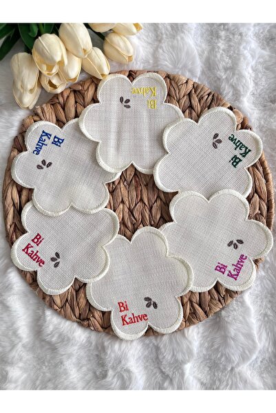 KUMSAL ÇEYİZ Sunumluk Peçete,kokteyl Peçete,kahve Yanı Sunum Peçetesi,sunumlu...