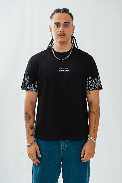 No Future Trust God Men's T-Shirt Nf0610Sy