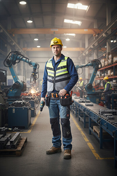 Probag Professional Multi-Pocket Work Vest |   Reflective |   Imperteks Fabric |   Tool Vest