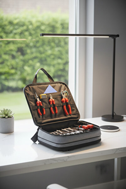 Probag 36 Compartment Technician Bag |   Laptop and Suitcase |   Water Resistant |   With Shoulder Strap