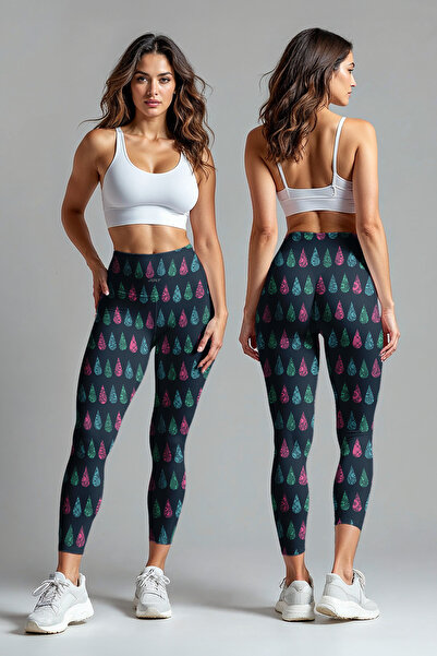 JOLT Γυναικείο μακρύ κολάν με σχέδιο Μοντέλο No: 015