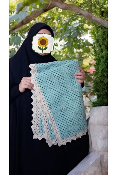 Günebakan Elyapımı Tığişi Benekli Seri Seccade (Düz Kesim)