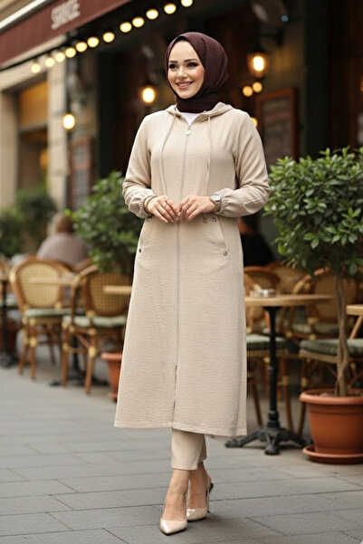 N.S NEVA STYLE Капюшон з бежевим покриттям 539BEJ