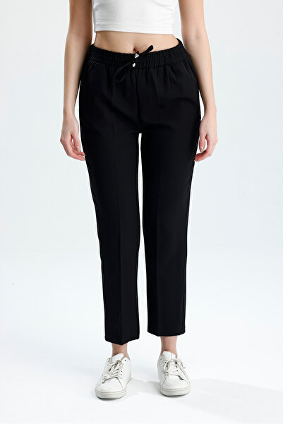 VOICTEC Doblové elastické kalhoty s vysokým pasem a látkovými kapsami