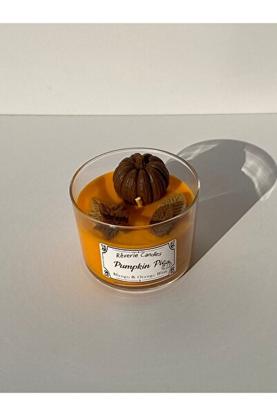 Reverie Candles Pumpkin Pie (Mango & Orange Bliss) Kokulu Mum Mango ve Portak...
