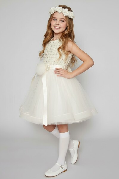 By Piera Devojčica večernja haljina