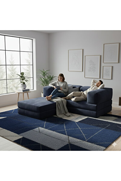 DECHOME 160X160 Köşe Takımı | Köşe Koltuk | Modüler Köşe Takımı | Yataklı L K...