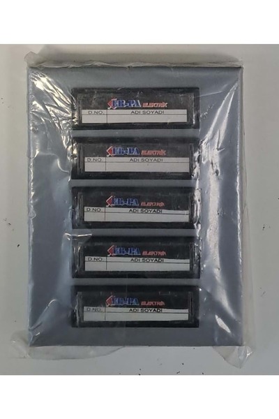 Leva House 5 Lİ ZİL BUTONU