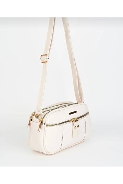 selma demir Γυναικεία τσάντα ώμου με ρυθμιζόμενο λουράκι από δέρμα Lacost με ...