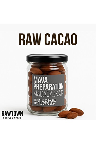 RAWTOWN Mava Preparation - Madagasgar - Kakao Çekirdeği -100 gr ( Roasted Cacao Bean )