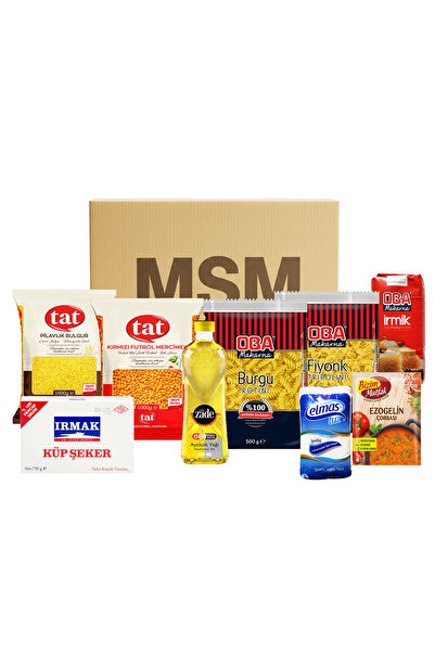 MSM Ramazan Paketi Yardım Paketi Gıda Kolisi No 29