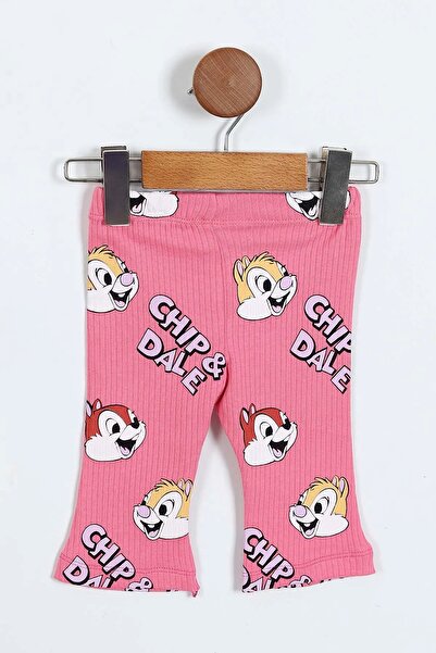 çıtır betüş 6-24 Months Chip & Dale Printed Flared Baby Set | Transitional