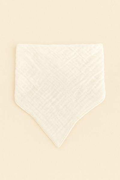 Heianmono Kids 4-Layer Muslin Newborn Set Hospital Release (Bottom Top Baby Clothes-Gloves-Hat-Triangle Bib)