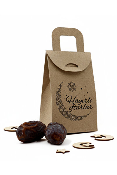 repro design 7 × 11 سم 5 قطع من صندوق التمر المطبوع على شكل إيفار، هدية إيفار، ترحيب رمضان