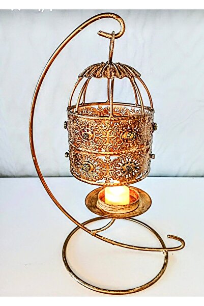 Happy tasarımlarr Gold mumluk fener mumluk metal mumluk