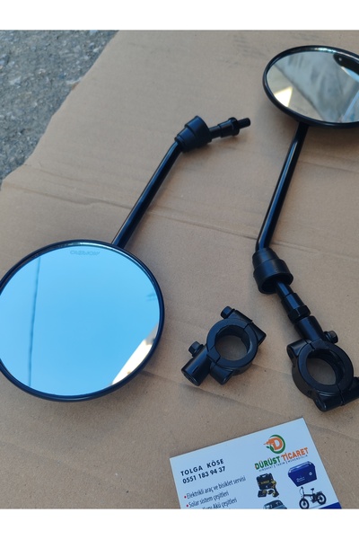 MOTOLUX Motorsiklet Ve Bisiklet Ayna Takımı 2 Li Set
