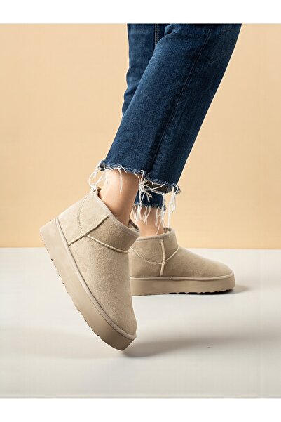 Jarrox Cizme de damă MINNIE cu talpă groasă și ușoară, cu blană în interior