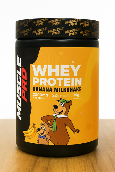 MUSCLE PRO Whey Banana Milkshake