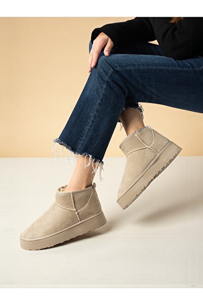 Jarrox Cizme de damă MINNIE cu talpă groasă și ușoară, cu blană în interior