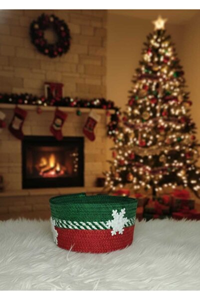 Sarda Design Christmas Themed Organizer Basket, Gift Basket Height 11cm Width...