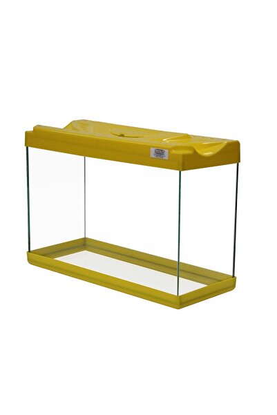 Kanki Pet Akvaryum KP5018 Renkli Kapak Sarı 50 CM ( 26 Litre )
