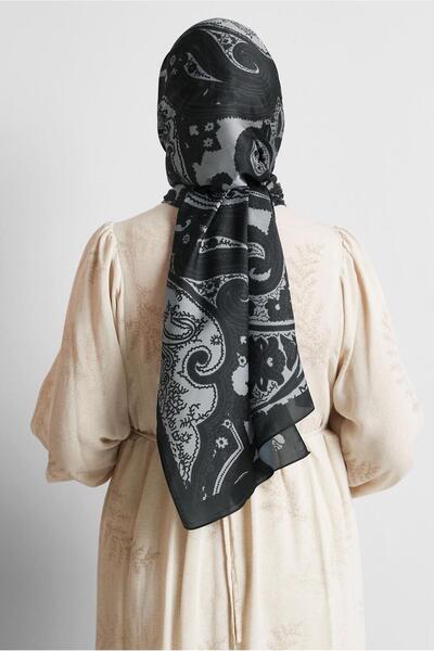 Alvina Ethnic Patterned Shal 8553