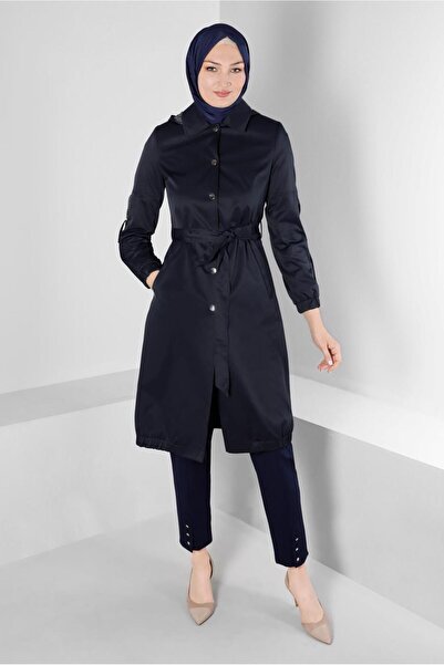 Alvina Пальто з капюшоном і поясом 10672