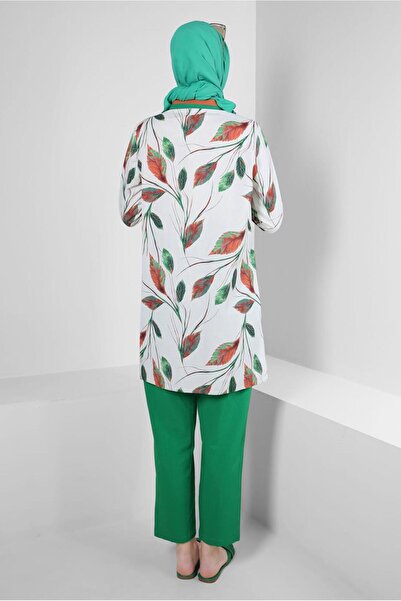 Alvina ΠΟΥΚΑΜΙΣΟ ΜΠΛΟΥΖΑ ΜΕ ΣΧΕΔΙΟ ΦΥΛΛΟ 43765