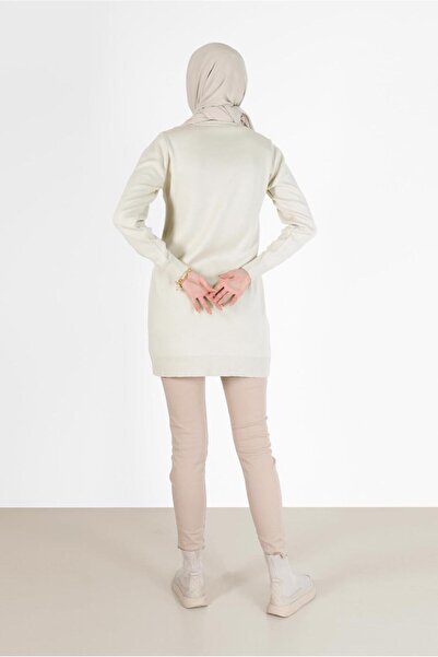 Alvina TIE-DETAILED KNITWEAR TUNIC 42044