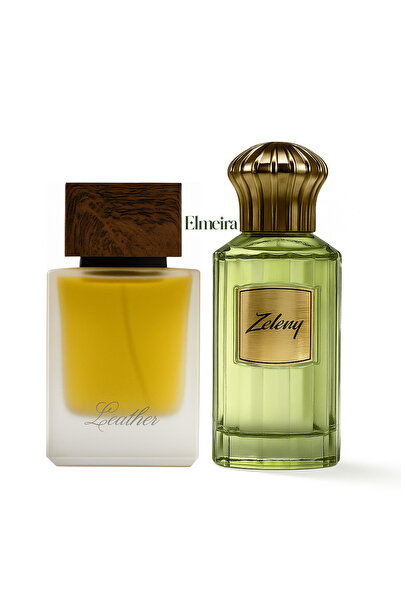 Ahmed Al Maghribi Leather & Zeleny Perfume Combo | Luxury Unisex Eau de Parfum Set