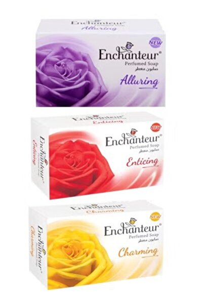 ENCHANTEUR ثلاث حبات إنشانتر صابون معطر  125 جم