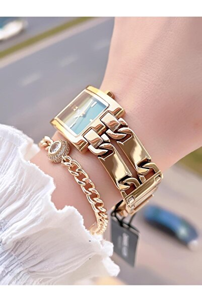 Daniel Klein 30 Mt Water Resistant Women's Wrist Watch+Bracelet with Steel Chain Design Band B.10036.S4