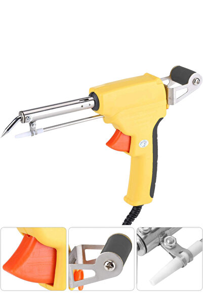 Hi Max جهاز لحام حديدي، 60 واط مع سلك لحام ومعجون لحام لإصلاح الإلكترونيات