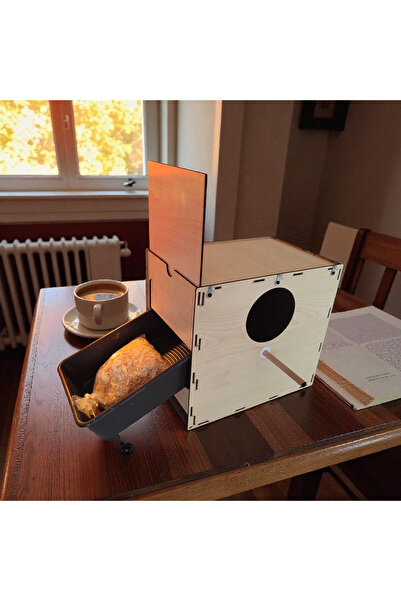 Demo Tasarım Profesyonel Sultan Papağanı Yuvalığı (ORTA DELİK)