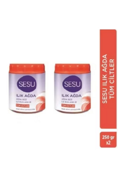 Sesu ILIK AĞDA 250 GR X 2 ADET TÜM CİLTLERE UYGUNDUR