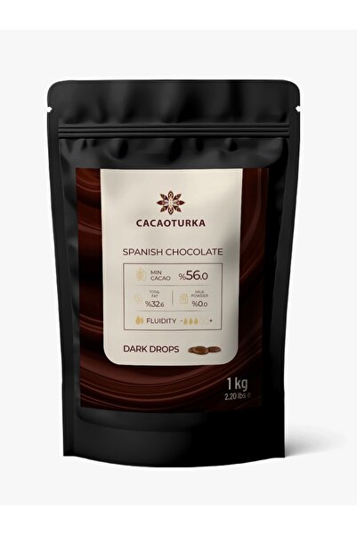 CACAOTURKA BİTTER DROP ÇİKOLATA (1 KG)