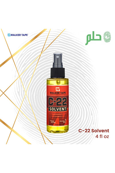 Walker Tape ® C-22 Solvent – 4 fl oz Spray Bottle – Fast-Acting Adhesive Remover for Hair Systems
