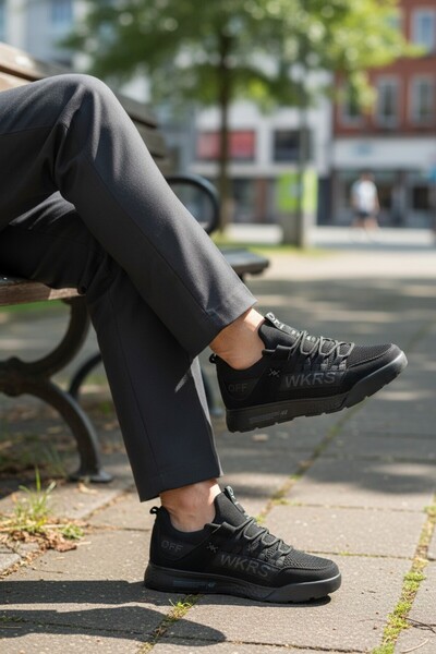 Konfores Παπούτσια 2200-Wickers Ανατομική Σόλα Unisex Laceless Sneakers