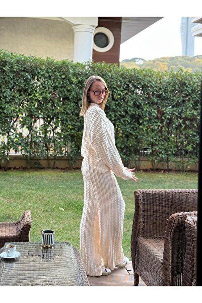 Beach&Beyond Emily Beyaz Yumoş 2'li Takım