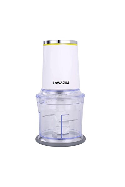 Lawazim Electric Chopper 500ml - 400W Dual-Blade Food Chopper for Vegetables & Meat
