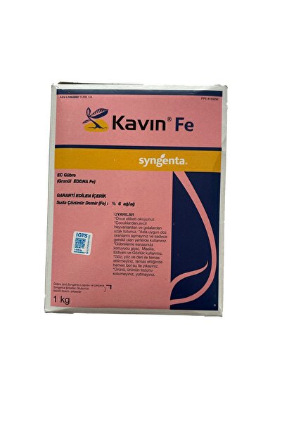 KAVIN FE 1 Kg Suda Çözünür Demir,gelişim Arttırma,verim,besin Maddesi