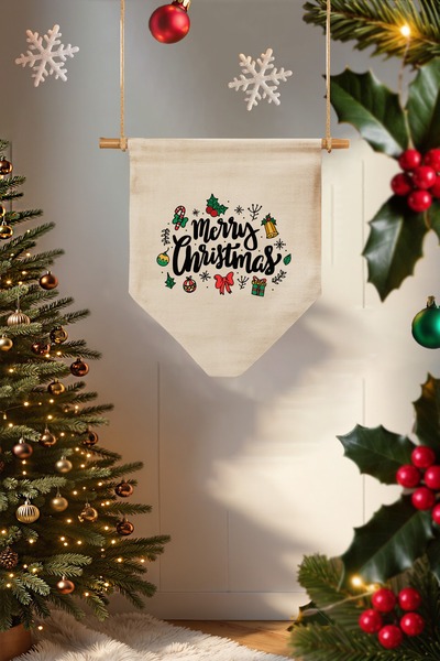 APRENDİ Yılbaşına Özel Flama Kapı/Duvar Süsü (Tasarım 10)