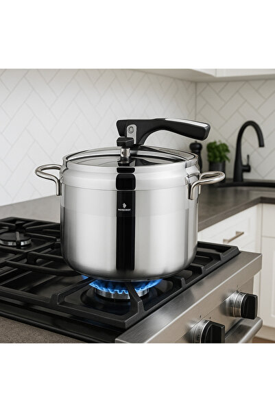 Sofram Sofram Turkish high-quality steel pressure cooker, 10 liters