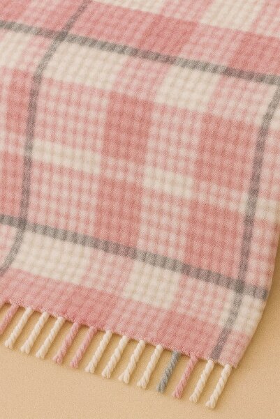 Dinarsu Cozy Life Pamuklu Skoç Tv Battaniyesi 130x170