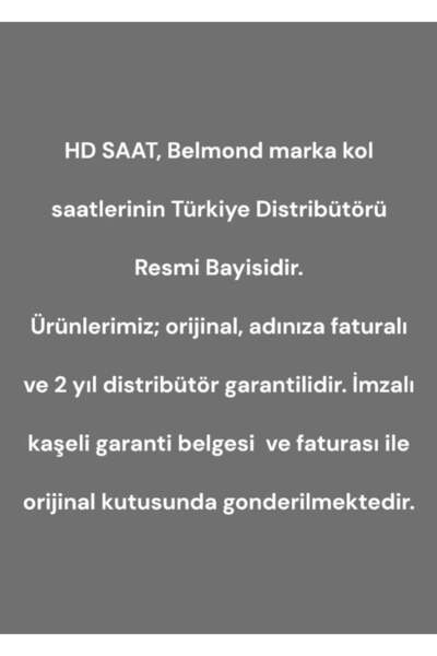 Belmond Original 3 Atm Waterproof Steel Cord Women's Wristwatch