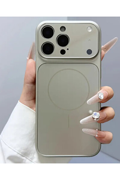 Rivor Apple iPhone 16 Pro Max Uyumlu Kılıf 17 Pro Max Görünümlü Tasarım MagSa...