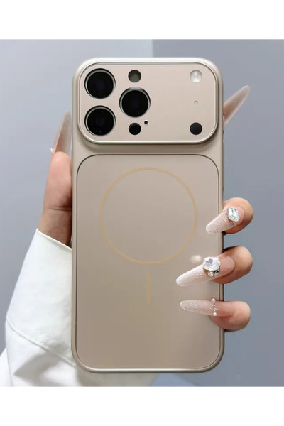 Rivor Apple iPhone 15 Pro Uyumlu Kılıf 17 Pro Görünümlü Tasarım MagSafe'li Ka...